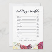 Herfst Pompoen Tweezijdig Vrijgezellenfeest Game K Kaart (Achterkant)