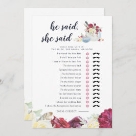 Herfst Pompoen Tweezijdig Vrijgezellenfeest Game K Kaart