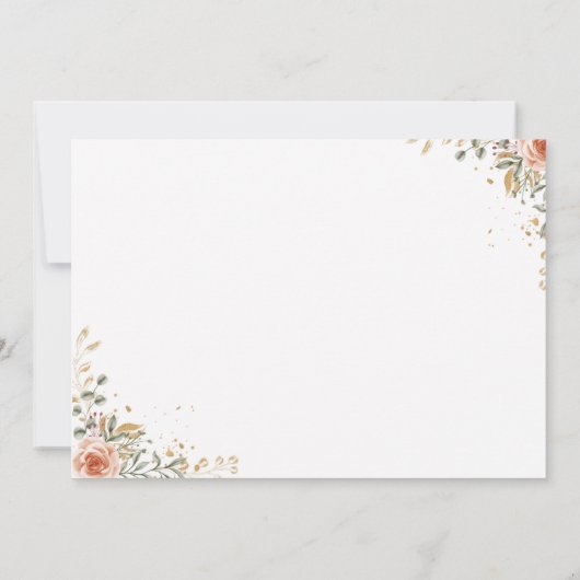 Herfst pompoen val eerste verjaardagsfeestje kaart (Achterkant)