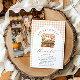 Herfst pompoen vers uit de markt Vrijgezellenfeest Kaart