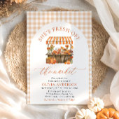 Herfst pompoen vers uit de markt Vrijgezellenfeest Kaart