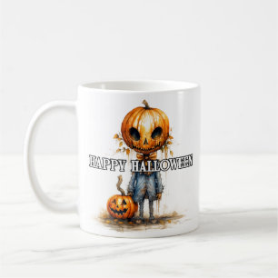 herfst pompoen vriend   Happy Halloween Koffiemok