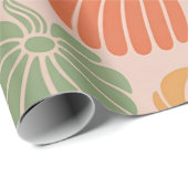 Herfst Pompoen Wrapping Paper Pattern Herfst Seizo Cadeaupapier (Rol Hoek)