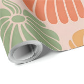 Herfst Pompoen Wrapping Paper Pattern Herfst Seizo Cadeaupapier (Rol Hoek)