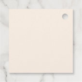 Herfst Pompoen Zonnebloem Baby shower Bedankjes Labels (Achterkant)