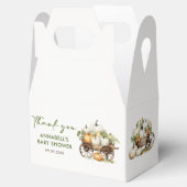 Herfst pompoen zonnebloem Baby shower dank u Bedankdoosjes (Geopend)