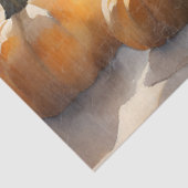 Herfst Pompoen Zonnebloem Bloemen Stilleven Decoup Tissuepapier (Detail)