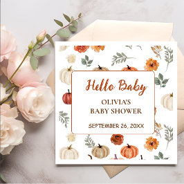 Herfst Pompoen Zonnebloem Servet