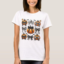 Herfst pompoenboog t-shirt