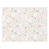 Herfst pompoenen, bladeren & warme vibes tafelkleed (Voorkant (Horizontaal))