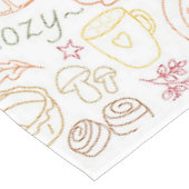 Herfst pompoenen, bladeren & warme vibes tafelkleed (Gekanteld)