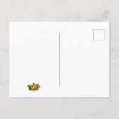 Herfst pompoenen boarder Happy Thanksgiving Aankondigingskaart (Achterkant)