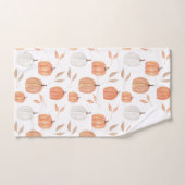 Herfst pompoenen en bladeren bad handdoek (Handdoek)