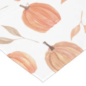 Herfst pompoenen en bladeren korte tafelloper (Hoek)