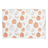 Herfst pompoenen en bladeren kussensloop (Voorkant)