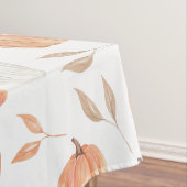 Herfst pompoenen en bladeren tafelkleed (Voorbeeld)