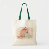 Herfst Pompoenen en bladeren Tote Bag (Voorkant)