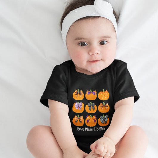 Herfst pompoenen en Coquette Bows Romper