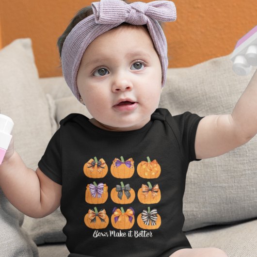 Herfst pompoenen en Coquette Bows Romper