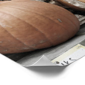 Herfst pompoenen en cornflakes poster (Hoek)