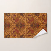 Herfst Pompoenen en Vines Art Nouveau Handdoek (Handdoek)