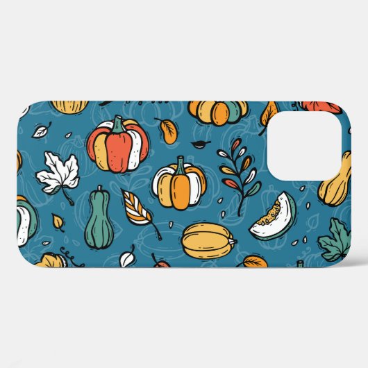Herfst pompoenen: Hand getrokken groenten Case-Mate iPhone Case (Achterkant (horizontaal))