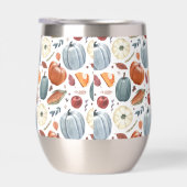 Herfst Pompoenen & Herfst Bladeren Patroon (Rechts)