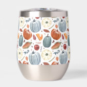 Herfst Pompoenen & Herfst Bladeren Patroon (Voorkant)
