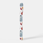 Herfst Pompoenen & Herfst Bladeren Patroon iPhone 15 Case (Rechterkant)