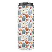 Herfst Pompoenen & Herfst Bladeren Patroon Thermosbeker (Achterkant)
