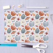 Herfst Pompoenen & Herfst Bladeren Patroon Tissuepapier (Craft)