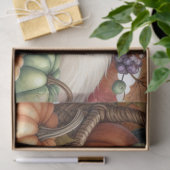 Herfst pompoenen herfstbladeren Ragdoll Cat Tissuepapier (Geschenk)