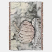  Herfst pompoenen herfstkleuren tekenen Deken (Voorkant Verticaal)