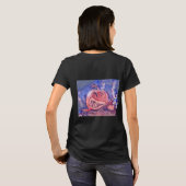 Herfst pompoenen herfstkleuren waterverf Thro T-shirt (Achterkant volledig)