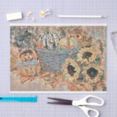 Herfst pompoenen herfstkleuren waterverf Tissuepapier (Craft)