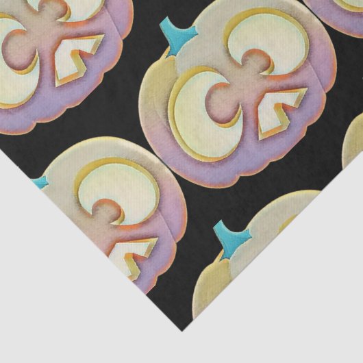  Herfst pompoenen herfstkleuren waterverf Tissuepapier (Detail)