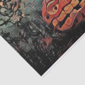  Herfst pompoenen herfstkleuren waterverf Tissuepapier (Detail)