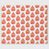 Herfst, pompoenen inpakpapier (Vlak)