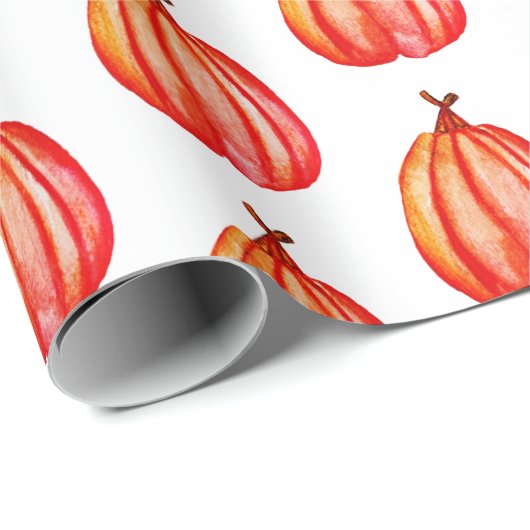 Herfst, pompoenen inpakpapier (Rol Hoek)