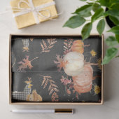 Herfst Pompoenen Oogst Bloemen Herfstblad Decoupag Tissuepapier (Geschenk)
