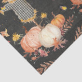 Herfst Pompoenen Oogst Bloemen Herfstblad Decoupag Tissuepapier (Detail)