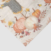 Herfst pompoenen oogsten herfstblad rustieke decou tissuepapier (Detail)