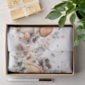 Herfst Pompoenen, Paddestoelen en Bloemen Herfst D Tissuepapier (Geschenk)