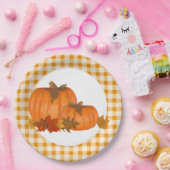 Herfst pompoenen papieren bordje (Feest)