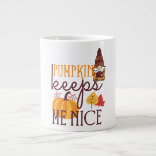 Herfst pompoenen, pompoenen houden me aardig grote koffiekop