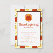 Herfst pompoenen: uitnodiging voor de Gepersonalis (Voorkant)