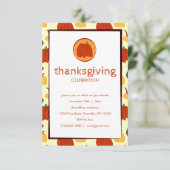 Herfst pompoenen: uitnodiging voor de Gepersonalis (Staand voorkant)