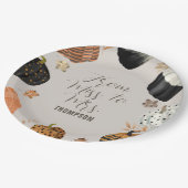 Herfst pompoenen van Miss naar Mrs Vrijgezellenfee Papieren Bordje (Gekanteld)