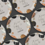 Herfst pompoenen van Miss naar Mrs Vrijgezellenfee Papieren Bordje<br><div class="desc">Een uniek ontwerp voor een unieke aanstaande bruid. Met beschilderde pompoenen om ze een unieke look te geven.</div>