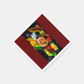 Herfst Pompoenen wit Servet (Hoek)